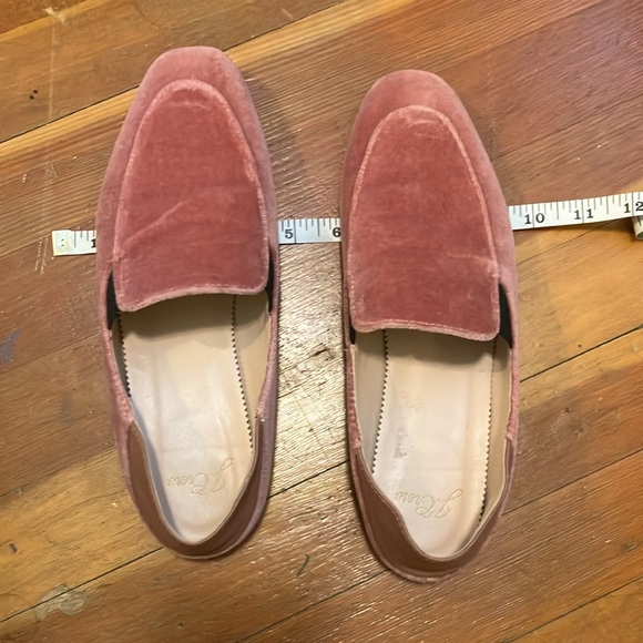 J Crew Pink Velvet Loafers - Picture 10 of 14